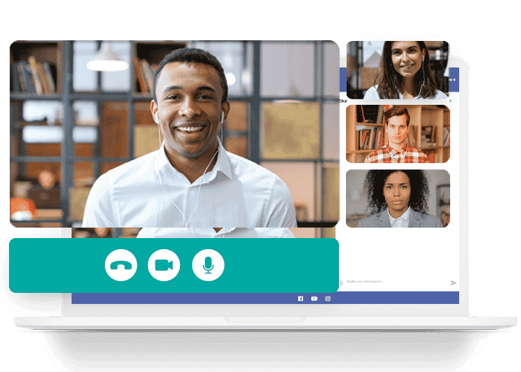 plataforma ead para cursos e treinamentos online video conferência aulas ao vivo e conteúdo multimídia para plataforma ead